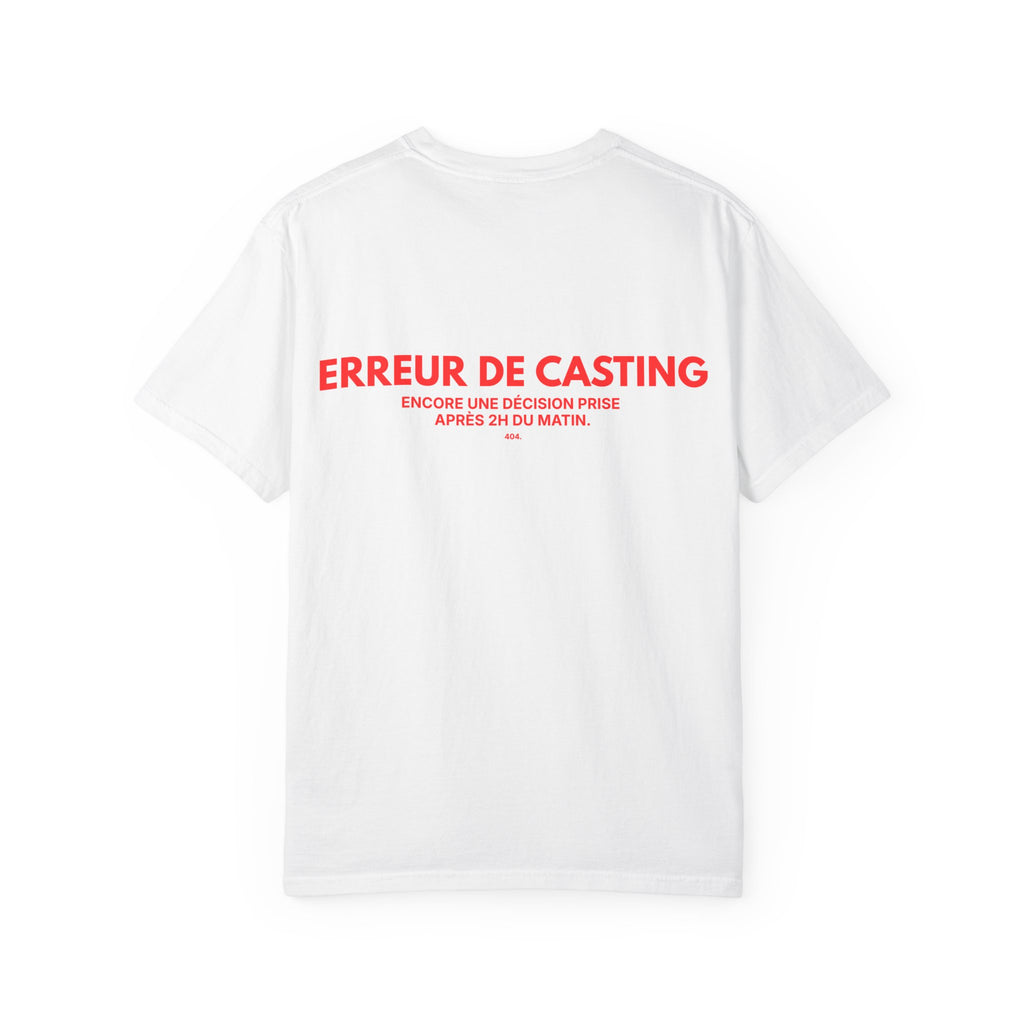 T-shirt — "ERREUR DE CASTING"